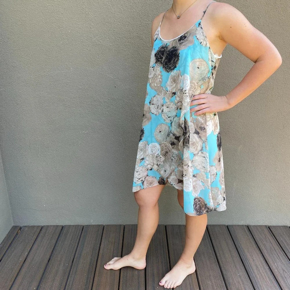 NWT PAPER CRANE Floral Swing Tank Dress - Size Small - Picture 4 of 6